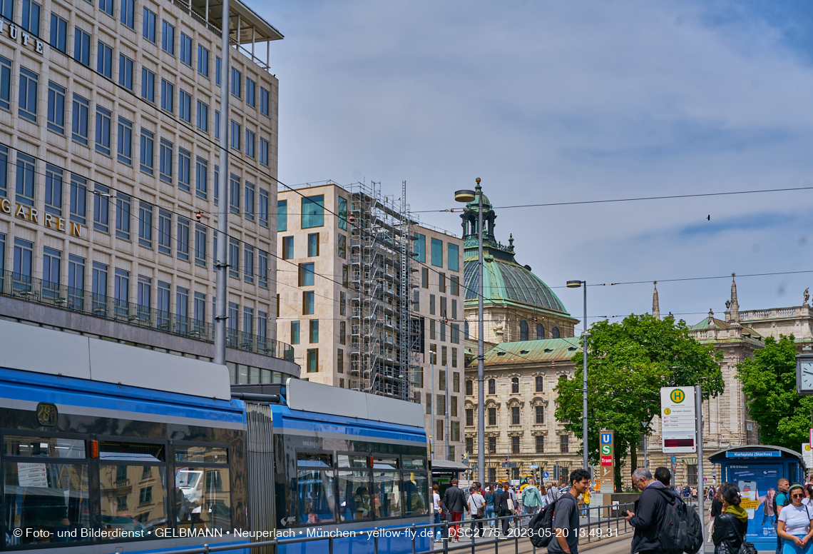 Mai 2023 - Neubau des Hotels Königshof am Stachus in München